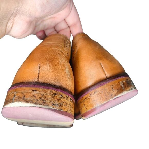 Johnston & Murphy Men’s Conard Cap Toe Leather Shoes main image 9